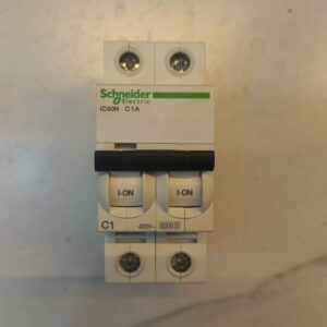 فیوز مینیاتوری اشنایدر AC دو پل