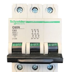 فیوز مینیاتوری اشنایدر AC سه پل