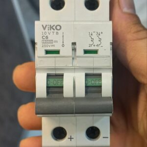 فیوز مینیاتوری DC ویکو ( viko ) دو پل