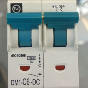 فیوز مینیاتوری DC اف اند جی و مولر ( F&G ) دو پل